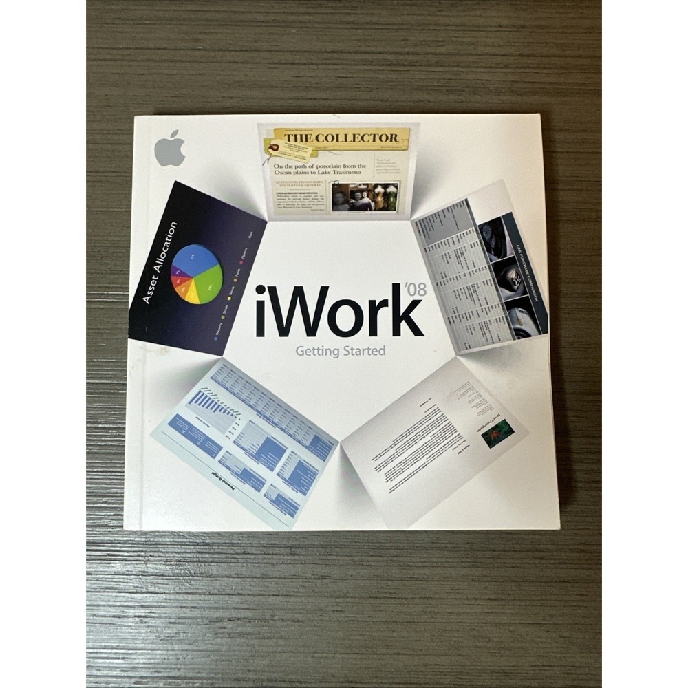 Apple Mac iWork '08 ‎ MANUAL ONLY